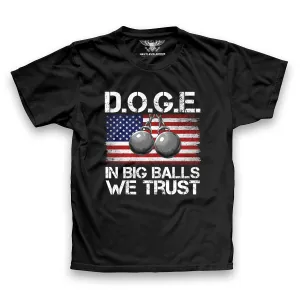 D.O.G.E In Big Balls We Trust Premium T-Shirt