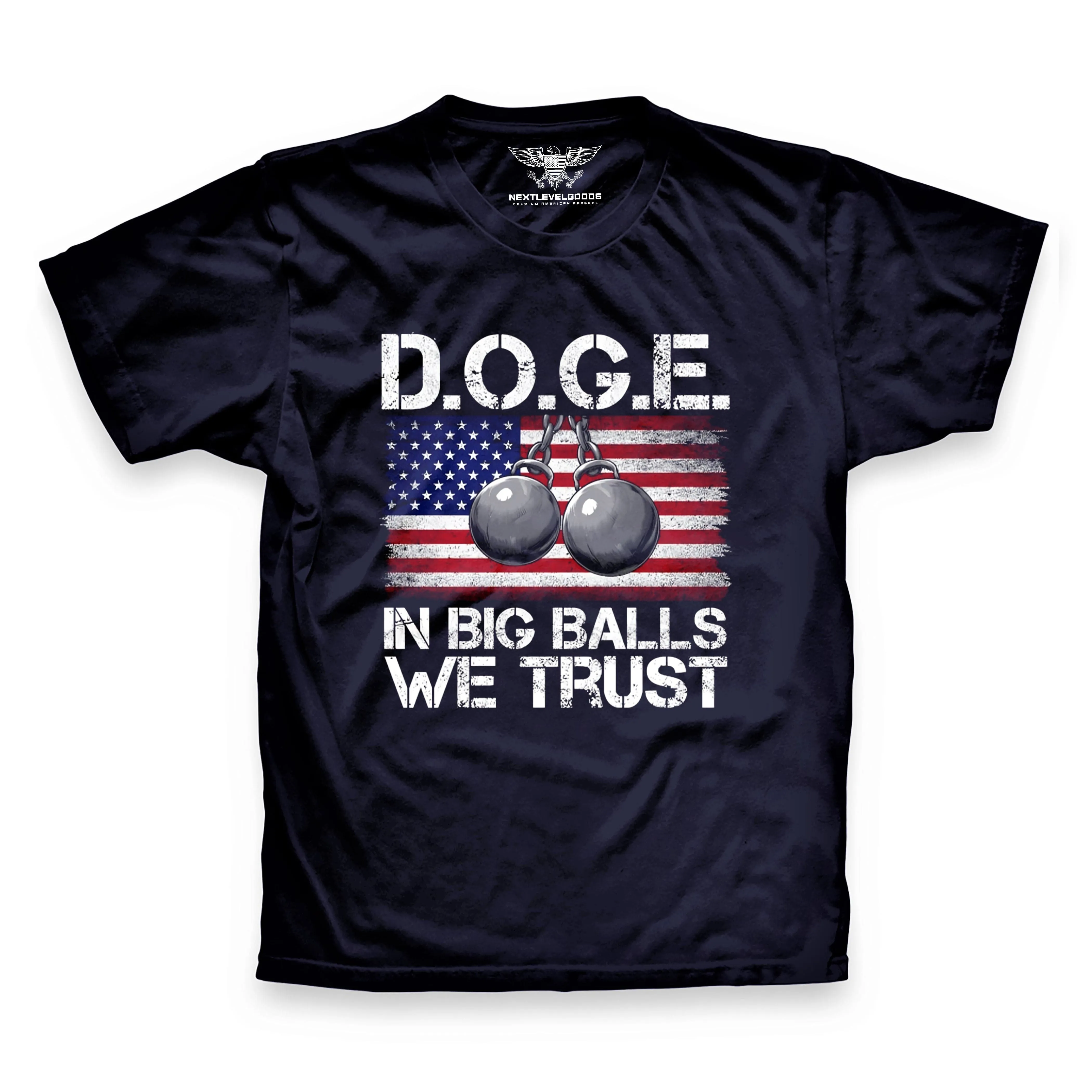 D.O.G.E In Big Balls We Trust Premium T-Shirt