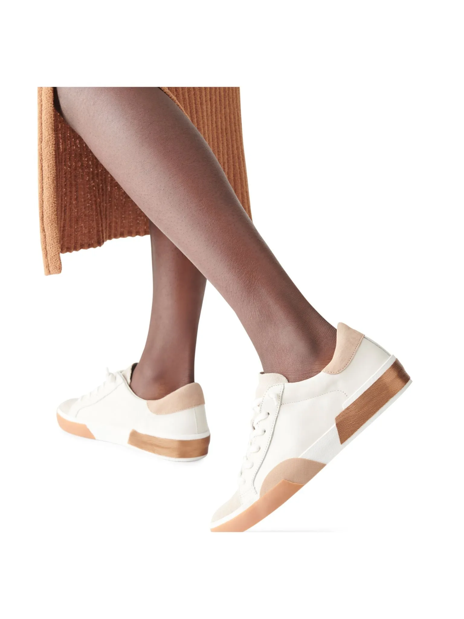 Dolce Vita Zina Sneaker - White/Tan