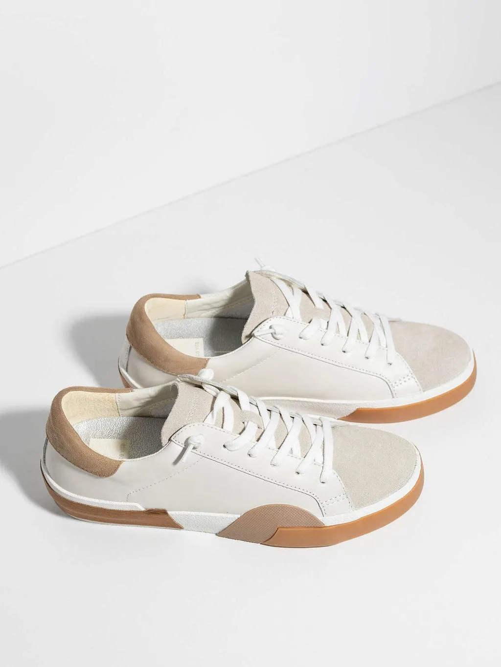 Dolce Vita Zina Sneaker - White/Tan
