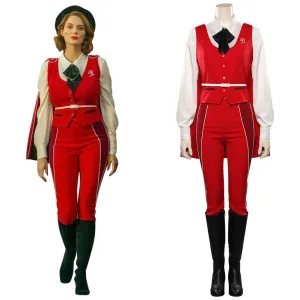 Doom Patrol Season 4-Rita Farr Cosplay Costume Shirt Pants Cloak Outfits Halloween Carnival Party Suit