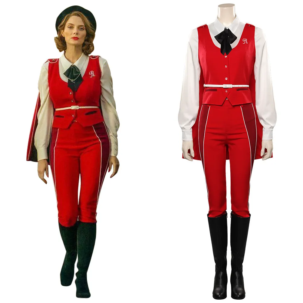 Doom Patrol Season 4-Rita Farr Cosplay Costume Shirt Pants Cloak Outfits Halloween Carnival Party Suit