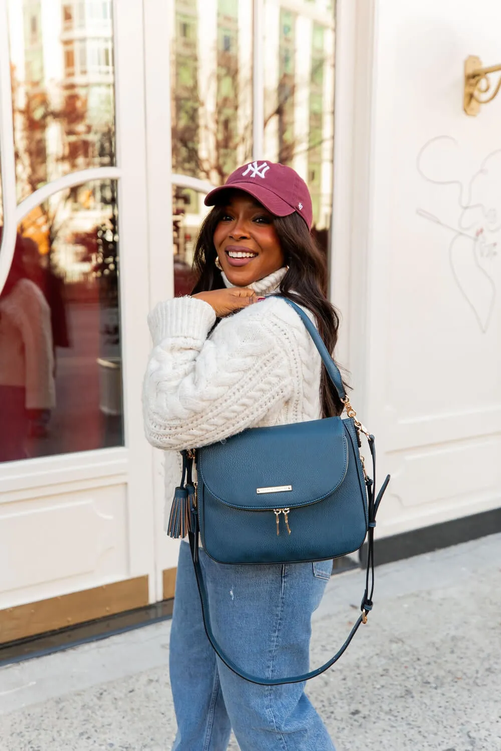 DOWNTOWN CROSSBODY Navy