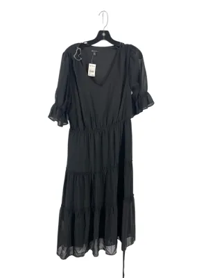 Dress Casual Maxi By Versona In Black, Size: Xl