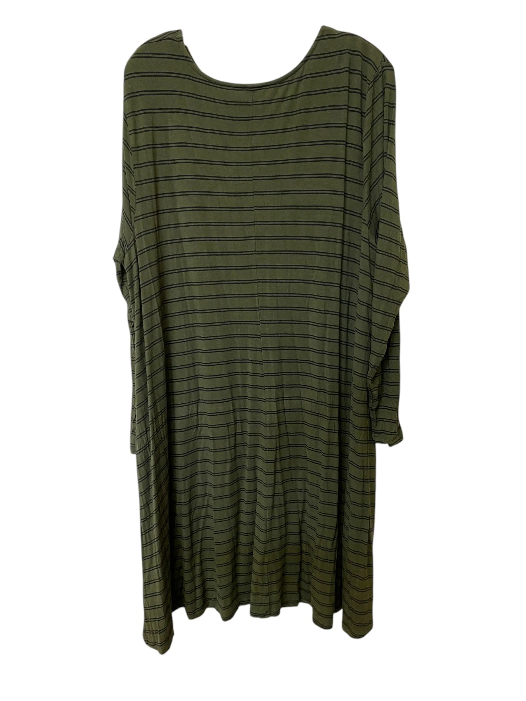 Dress Casual Midi By Old Navy In Green, Size: Xxl