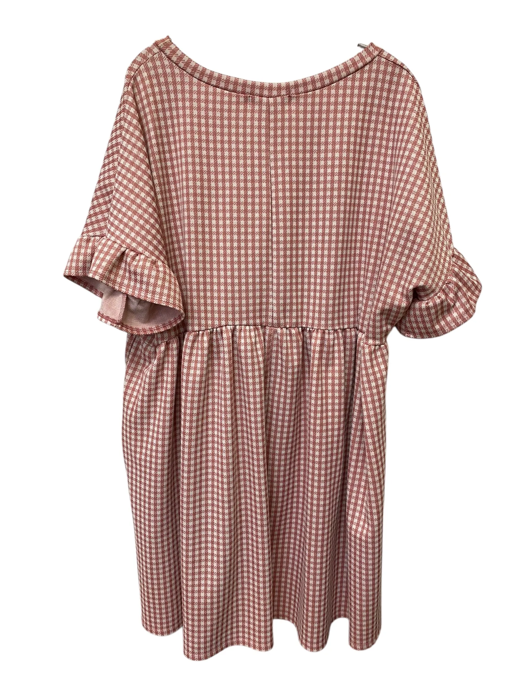 Dress Casual Short By Haptics In Pink, Size: 3x