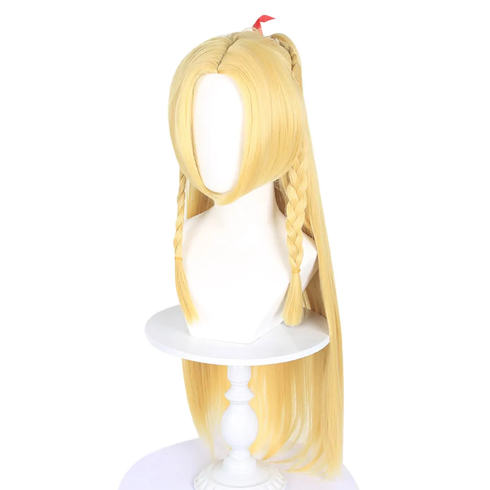 Dungeon Meshi Anime Donato Marcille Cosplay Wig Heat Resistant Synthetic Hair Accessories Props