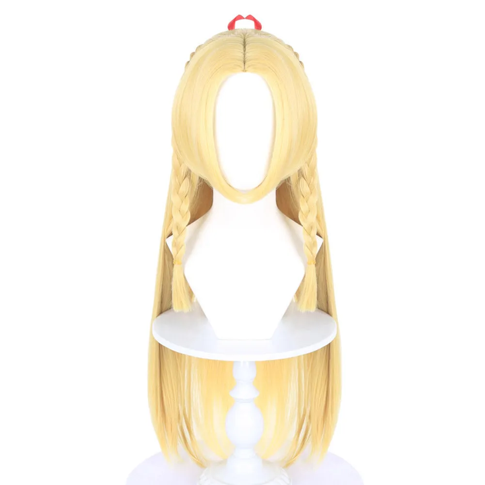 Dungeon Meshi Anime Donato Marcille Cosplay Wig Heat Resistant Synthetic Hair Accessories Props