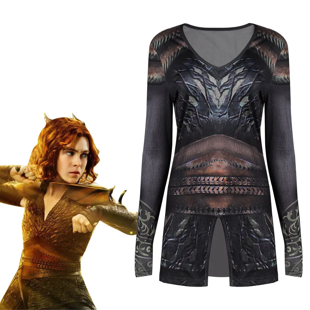 Dungeons and Dragons: Honor Among Thieves Doric Cosplay Costume Halloween Carnival Party Disguise Suit