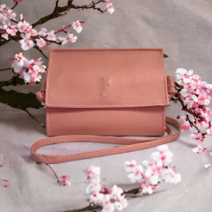 Dusky Pink Penelope Crossbody Bag