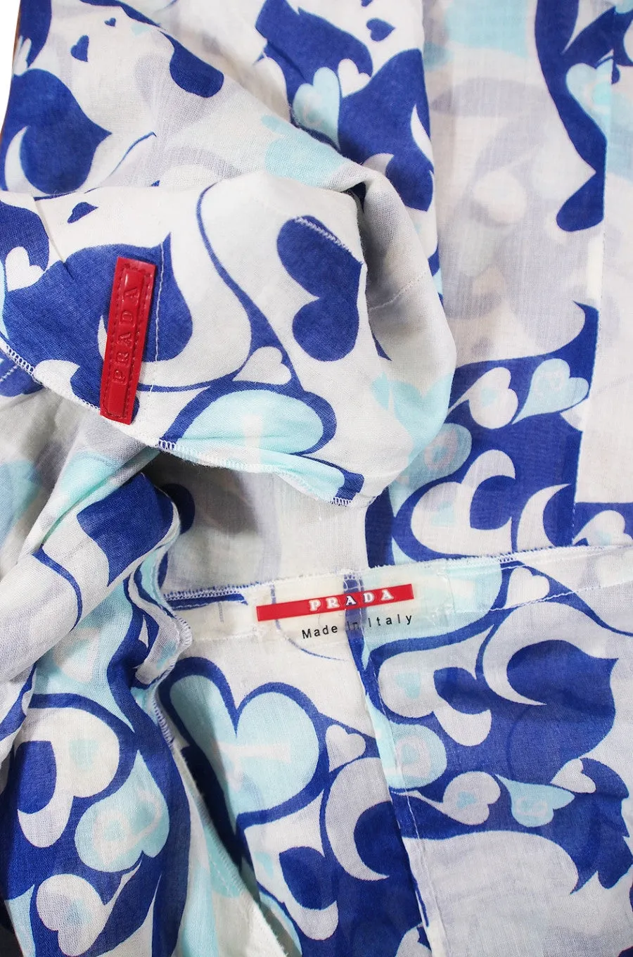 Early 2000s Prada Cover Up Tunic Caftan