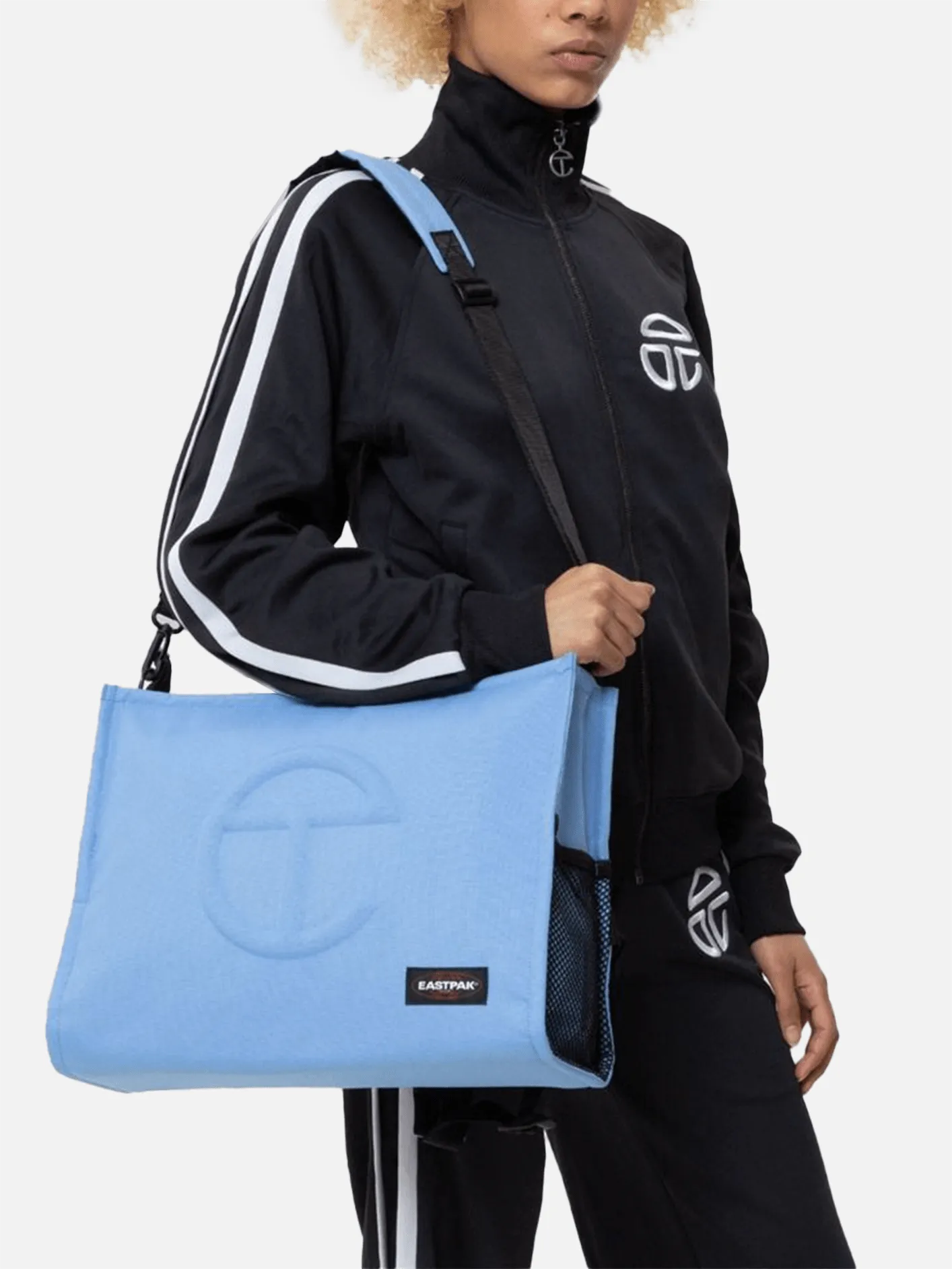 Eastpak x Telfar Shopper M "Cerulean"