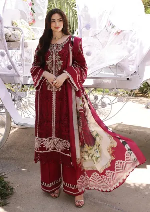 ECF-10 RED RIDING HOOD |  Elaf Premium festive Chikankari collection2023