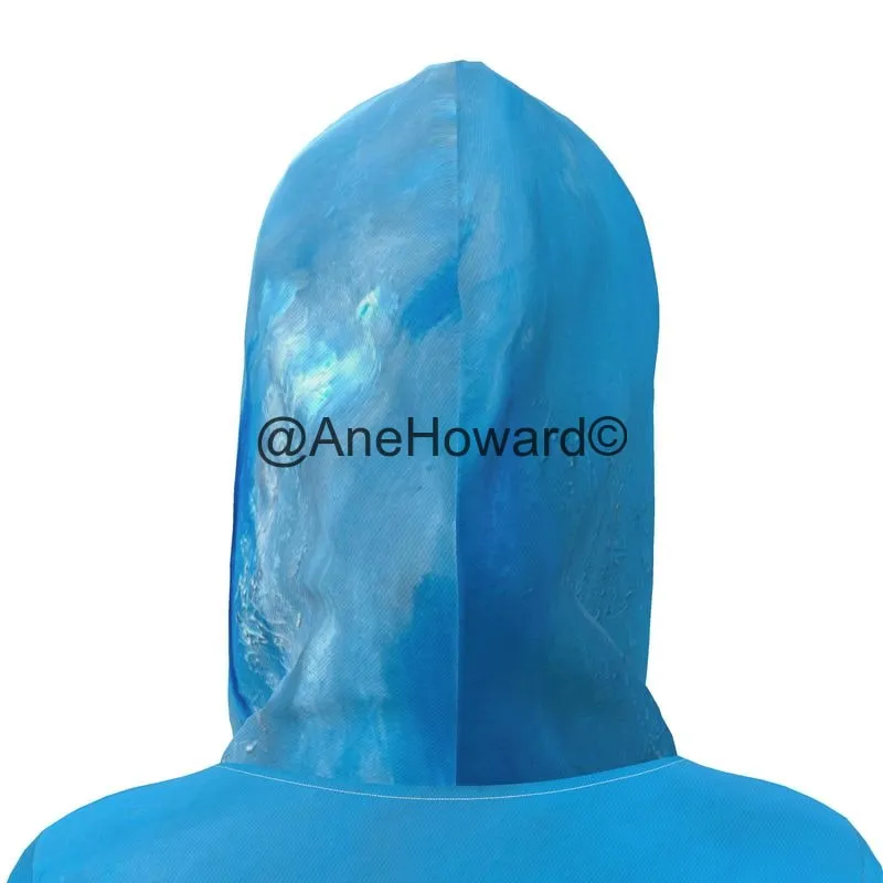 Eco-friendly  Designer Hoodie Dress Wave