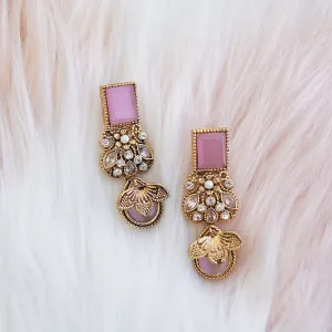 Egyptian Zevar Designer Studded Earrings