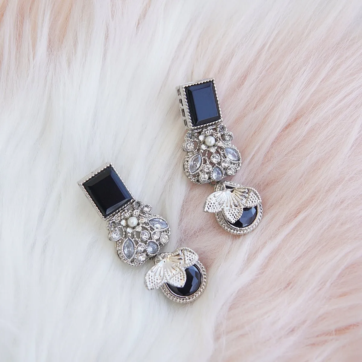 Egyptian Zevar Designer Studded Earrings