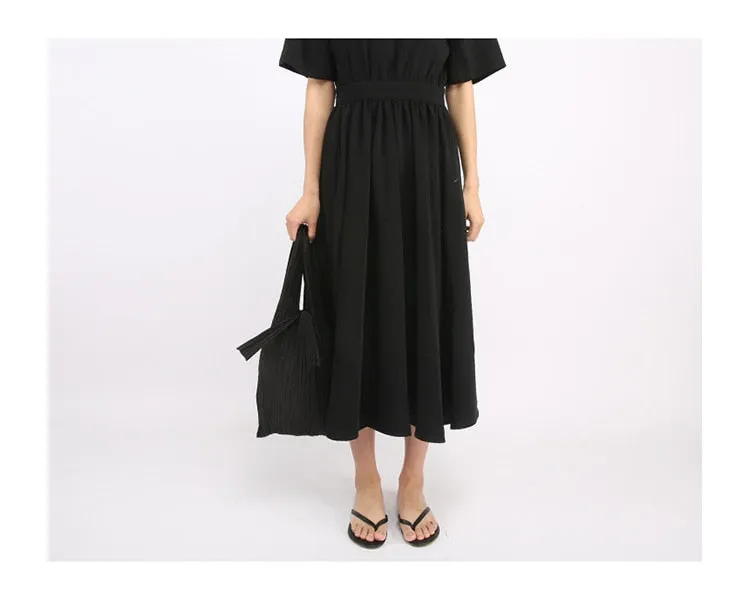 Eiko Pleated Tote Bag