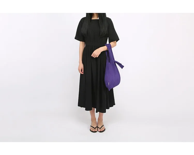 Eiko Pleated Tote Bag