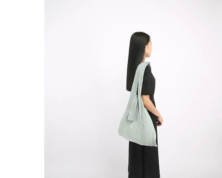 Eiko Pleated Tote Bag