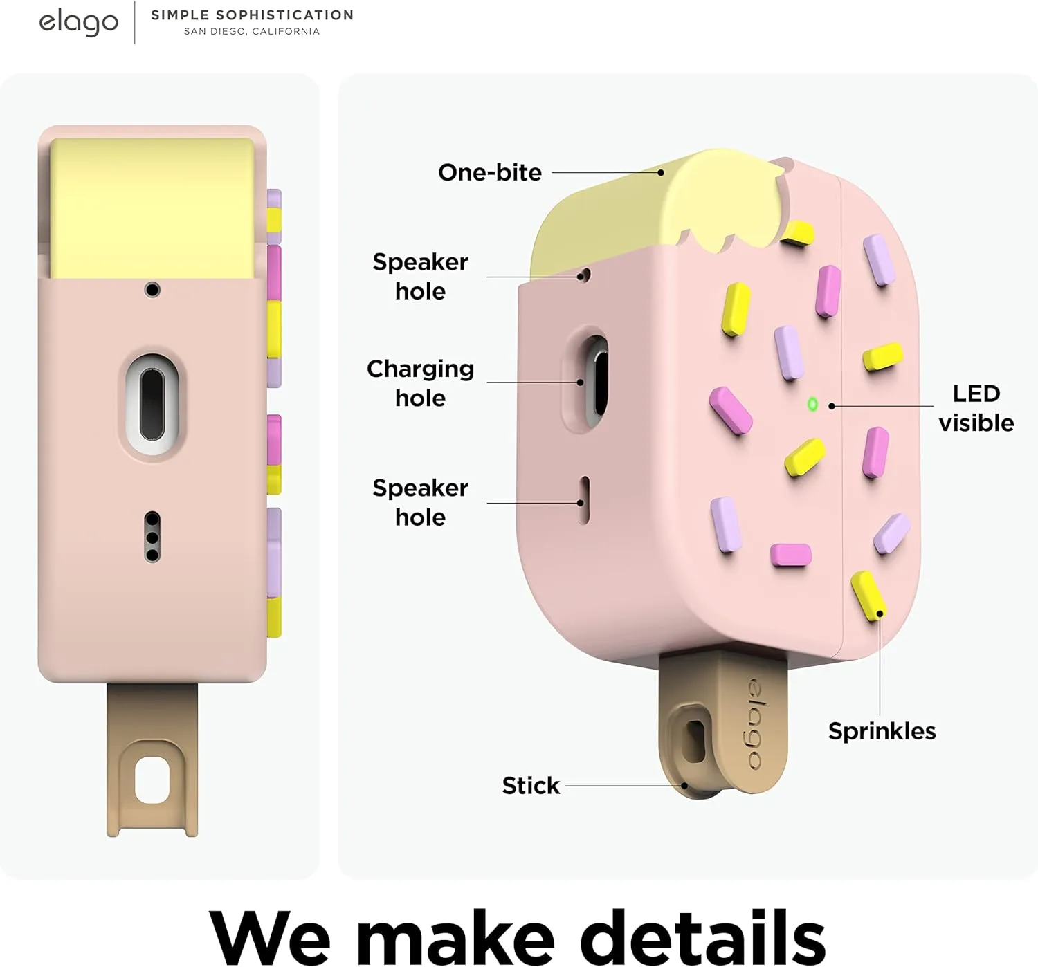 Elago AirPods Pro 2 Ice Cream Case