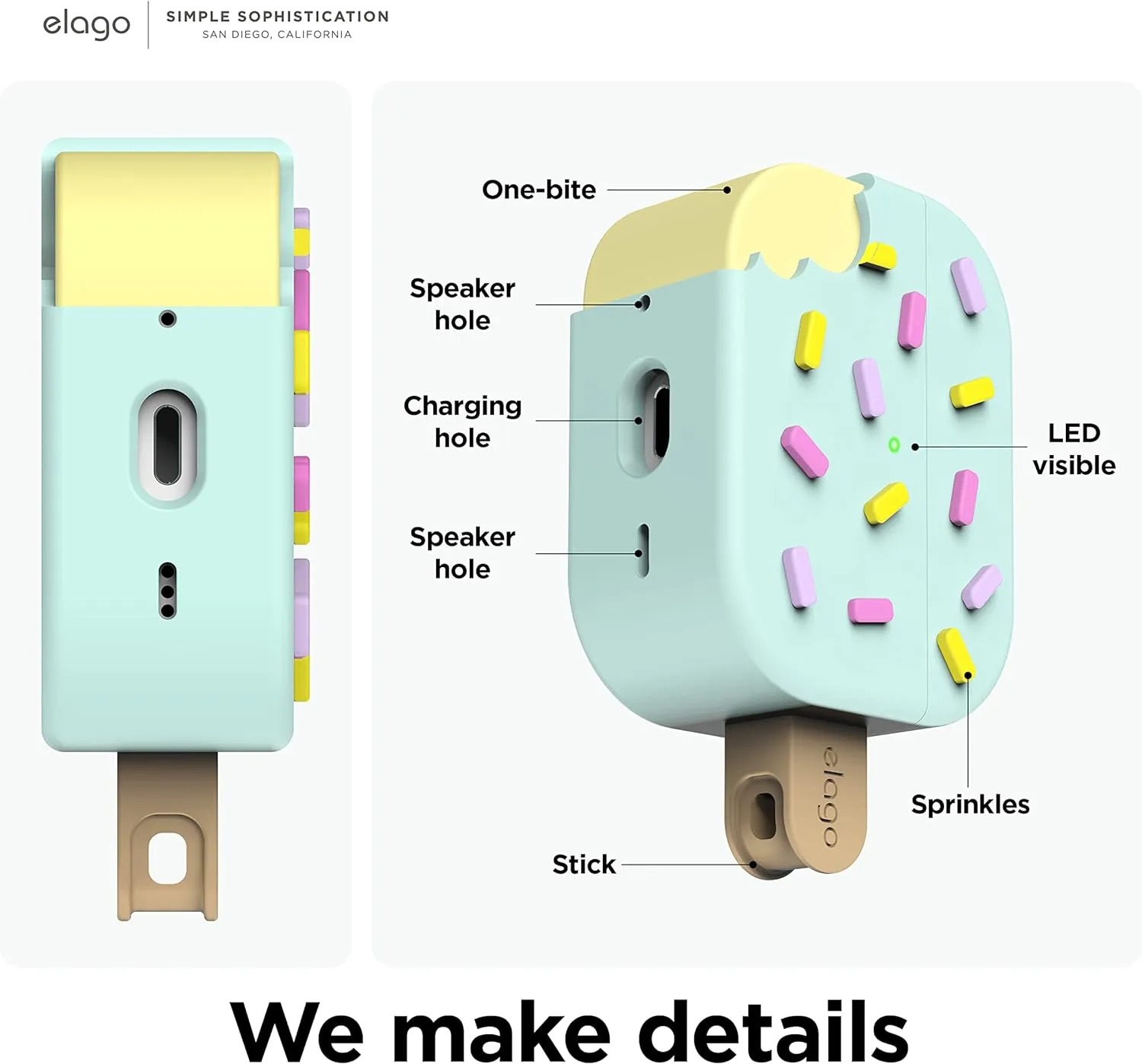 Elago AirPods Pro 2 Ice Cream Case