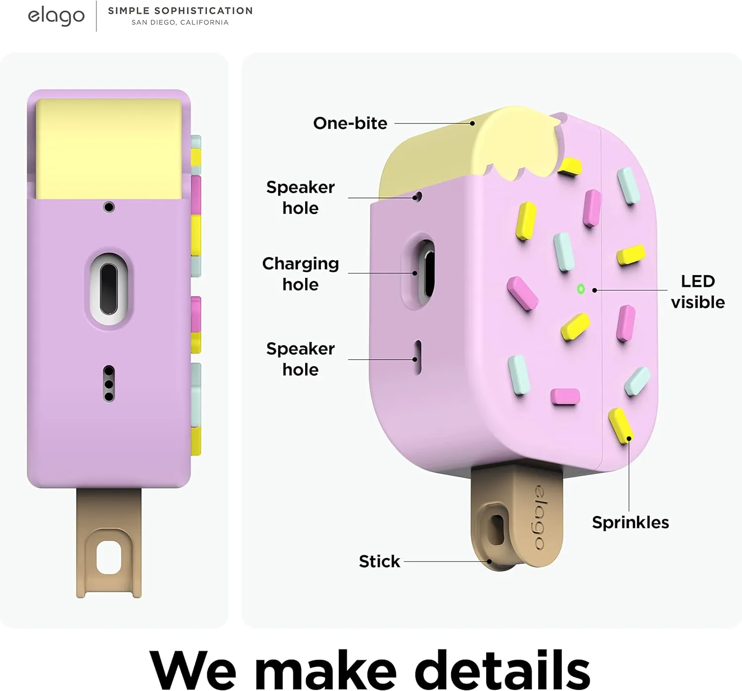 Elago AirPods Pro 2 Ice Cream Case