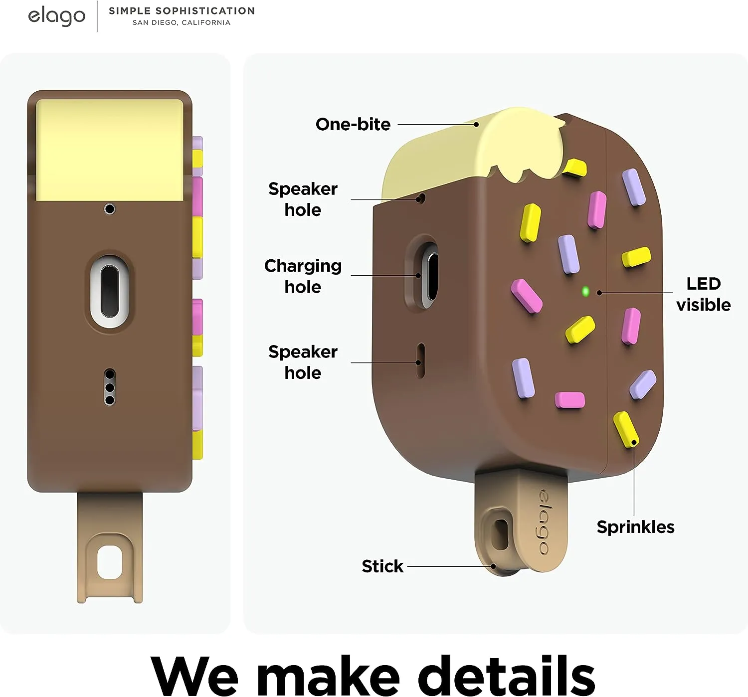 Elago AirPods Pro 2 Ice Cream Case