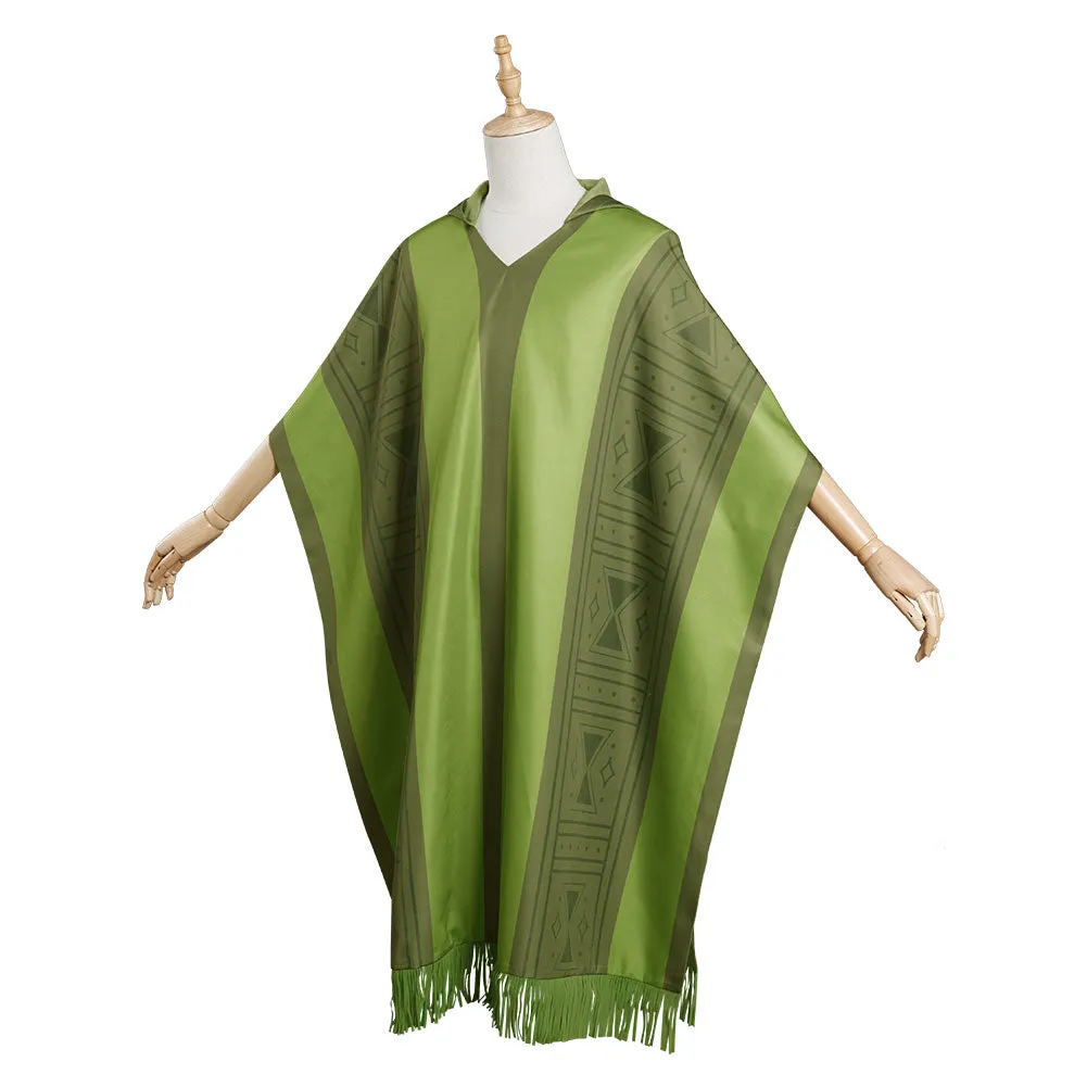 Encanto Bruno Cloak Outfit Cosplay Costume Halloween Carnival Suit