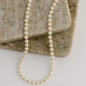 Everlasting Pearl Necklace