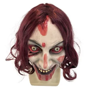 Evil Dead Rise Ellie Cosplay Latex Mask Halloween Masquerade Accessories Cosplay Props