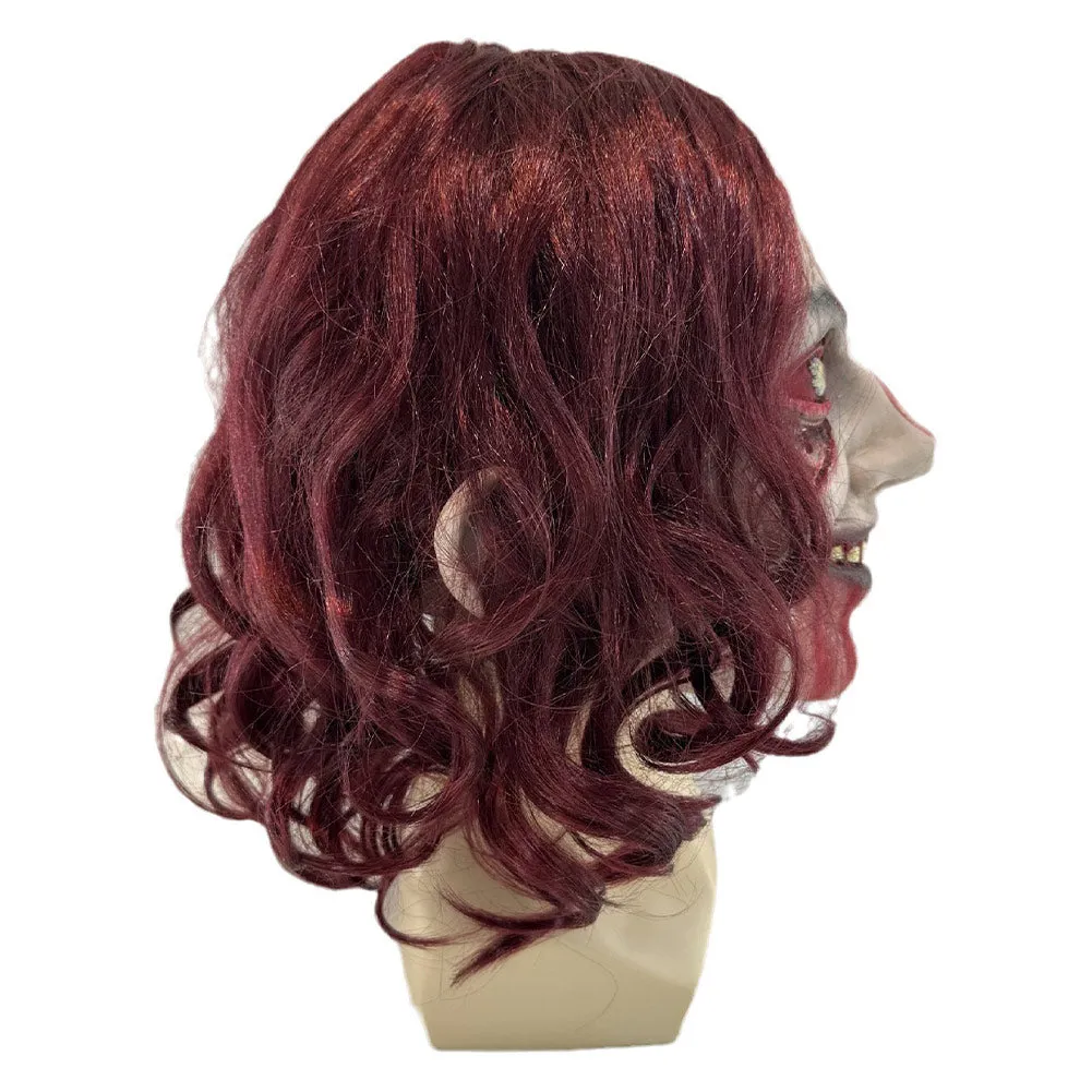 Evil Dead Rise Ellie Cosplay Latex Mask Halloween Masquerade Accessories Cosplay Props