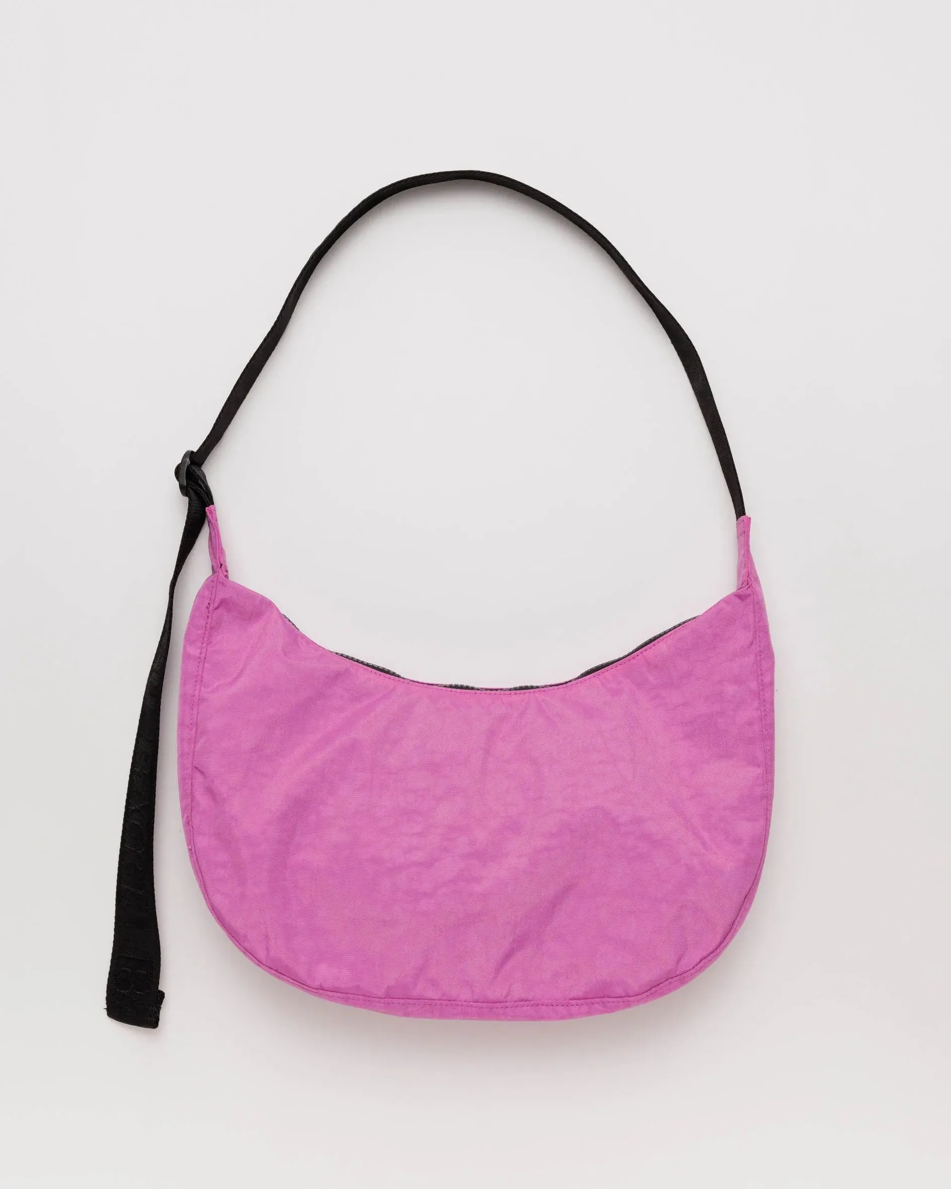 Extra Pink Baggu Medium Nylon Crescent Bag