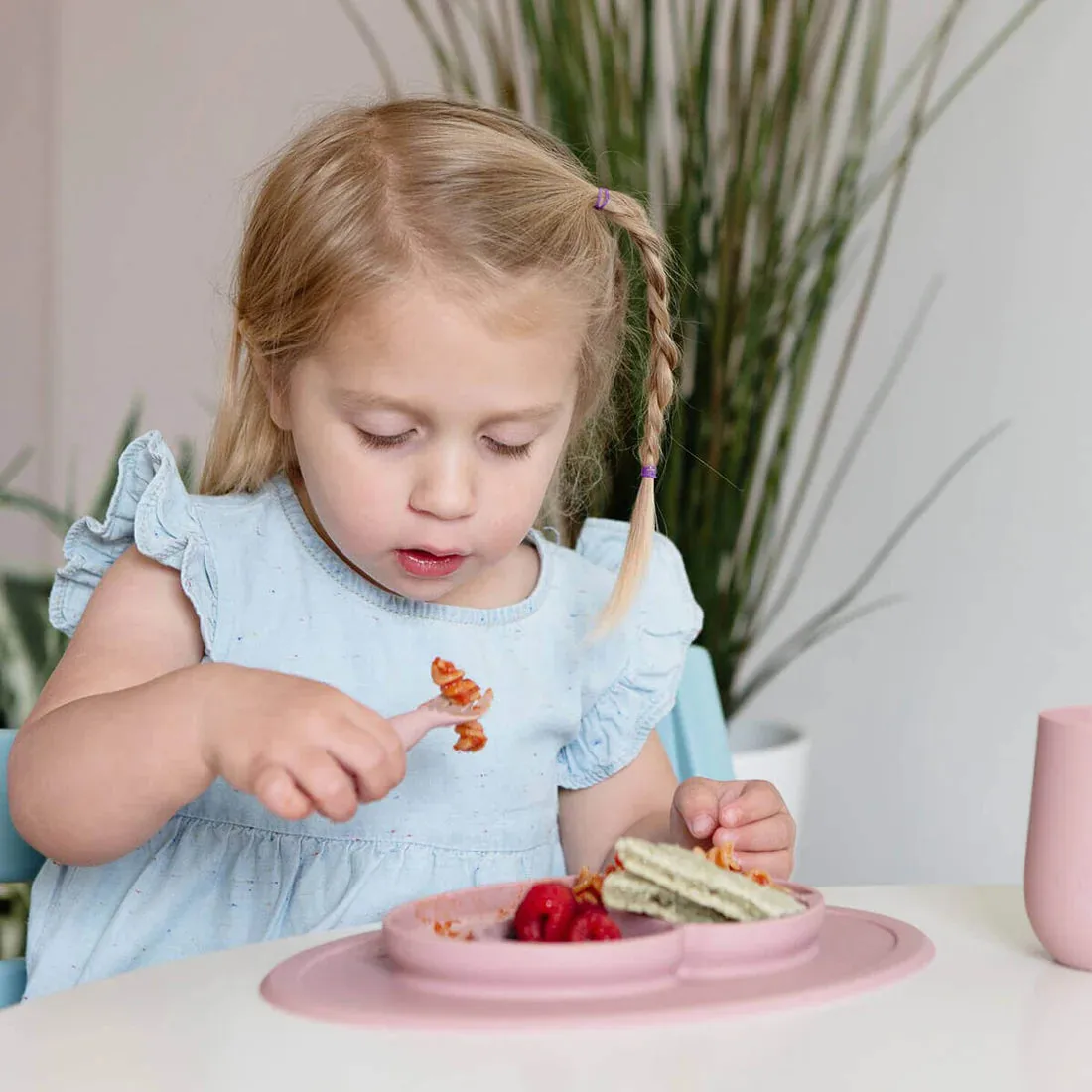 EzPz - Mini Feeding Set - Blush