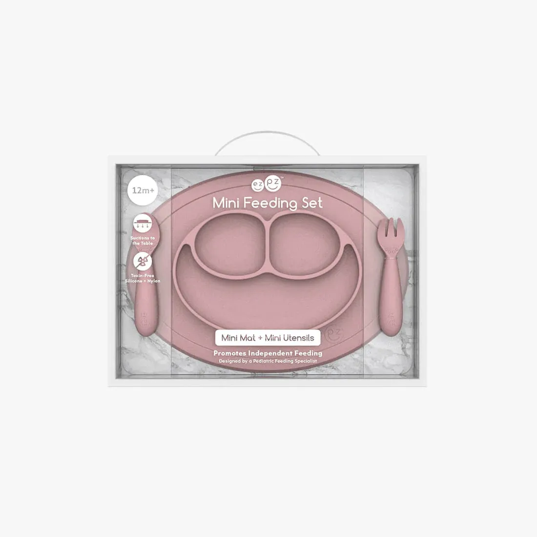 EzPz - Mini Feeding Set - Blush