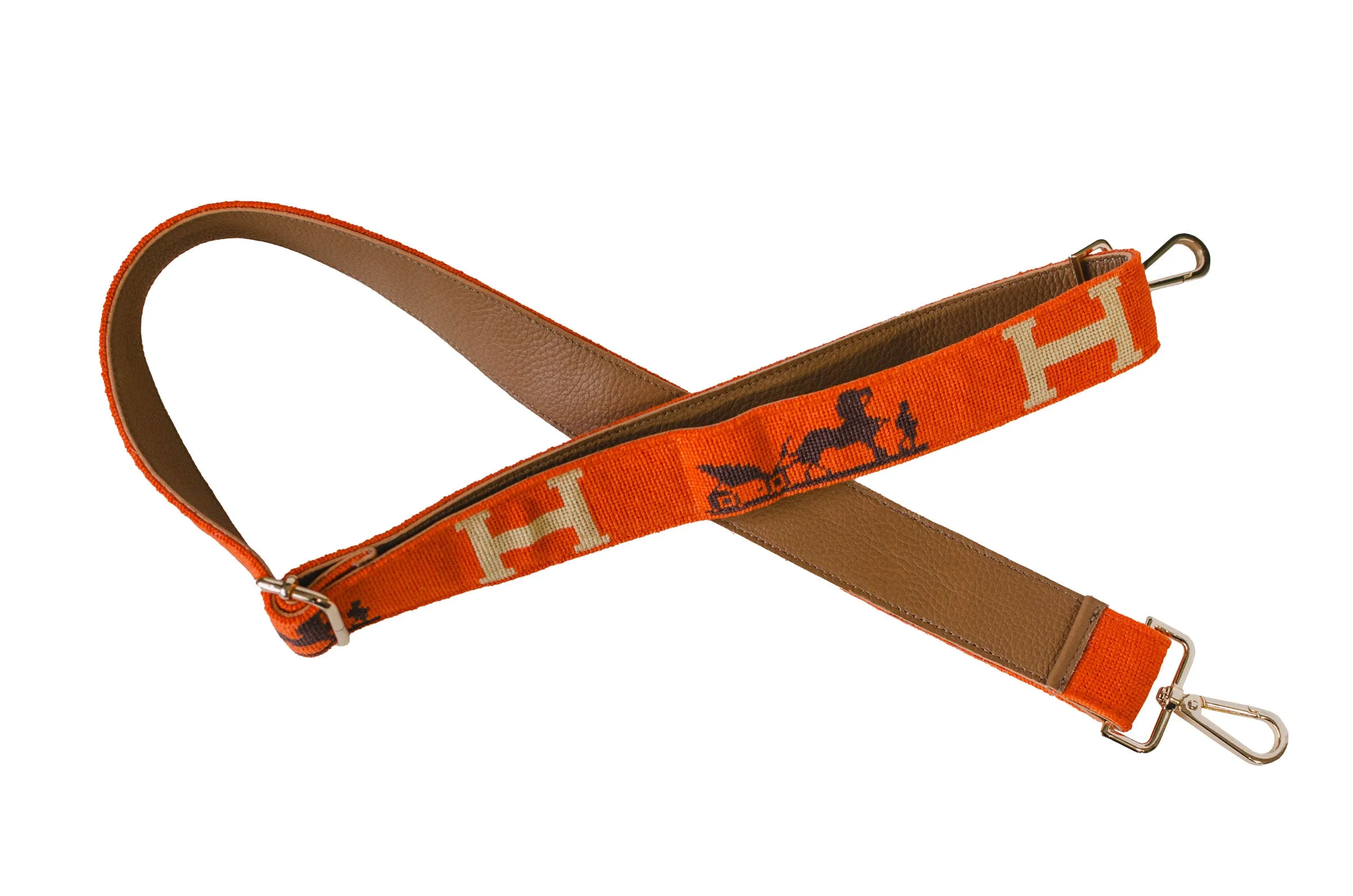 Fancy Needlepoint Crossbody Bag Strap