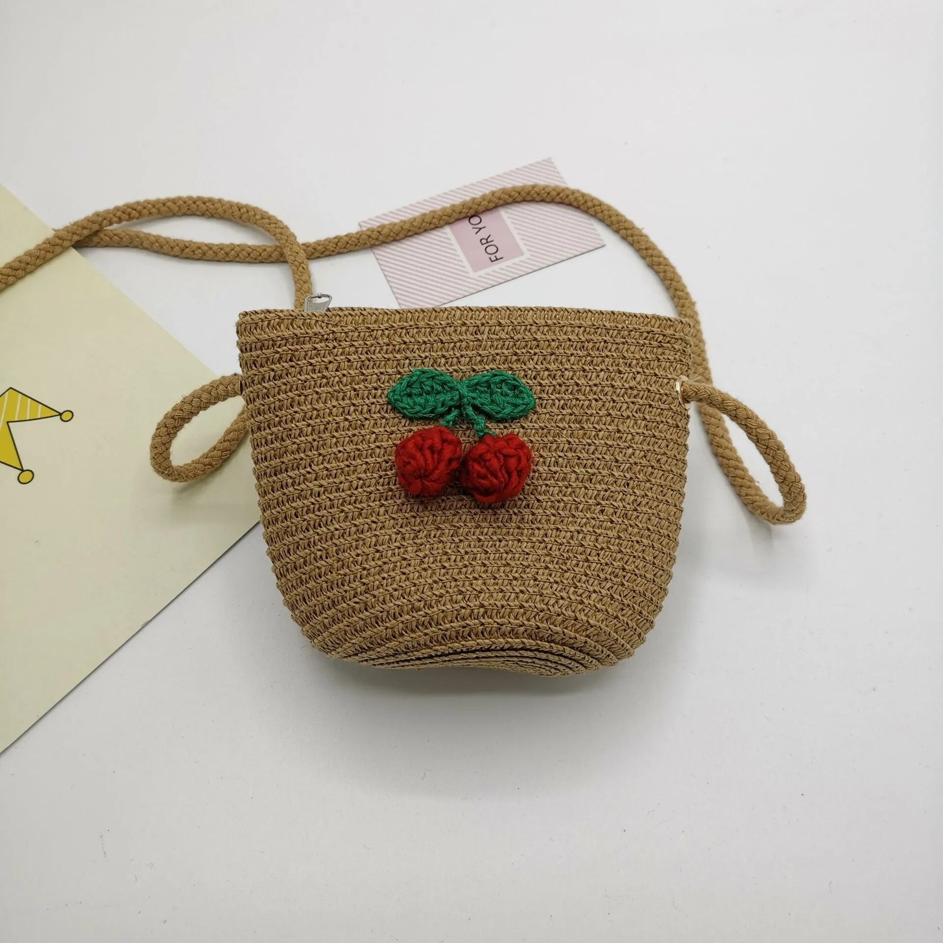Fashionable Girls' Children's Satchel And Wallet
