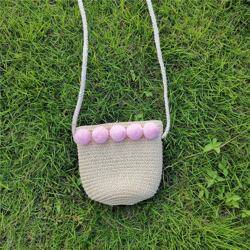 Fashionable Girls' Children's Satchel And Wallet
