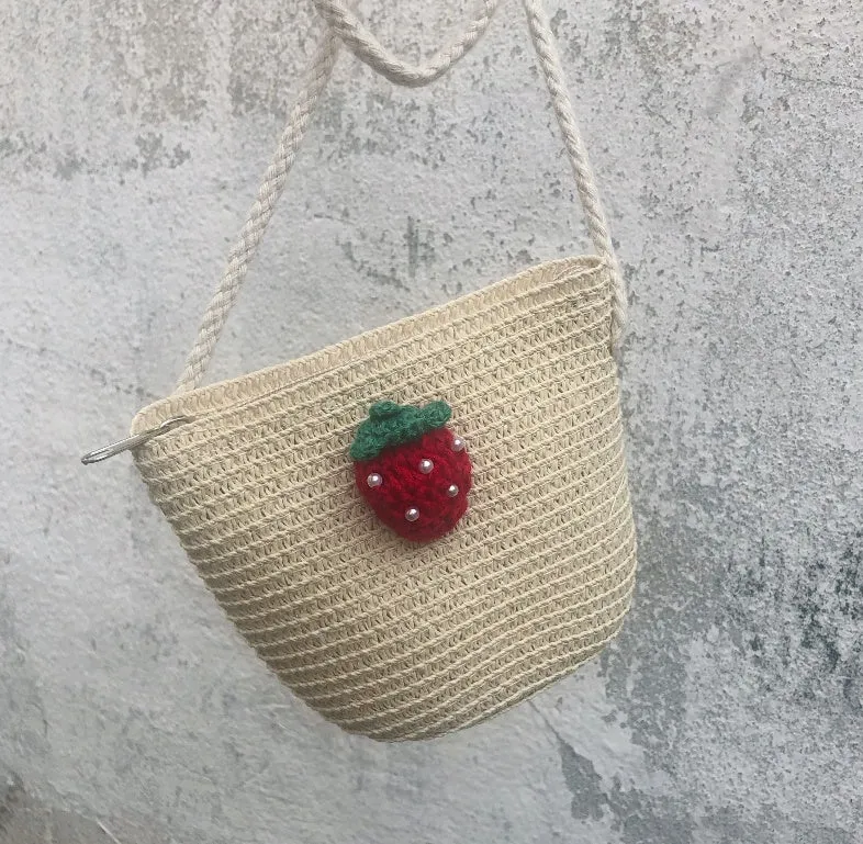 Fashionable Girls' Children's Satchel And Wallet