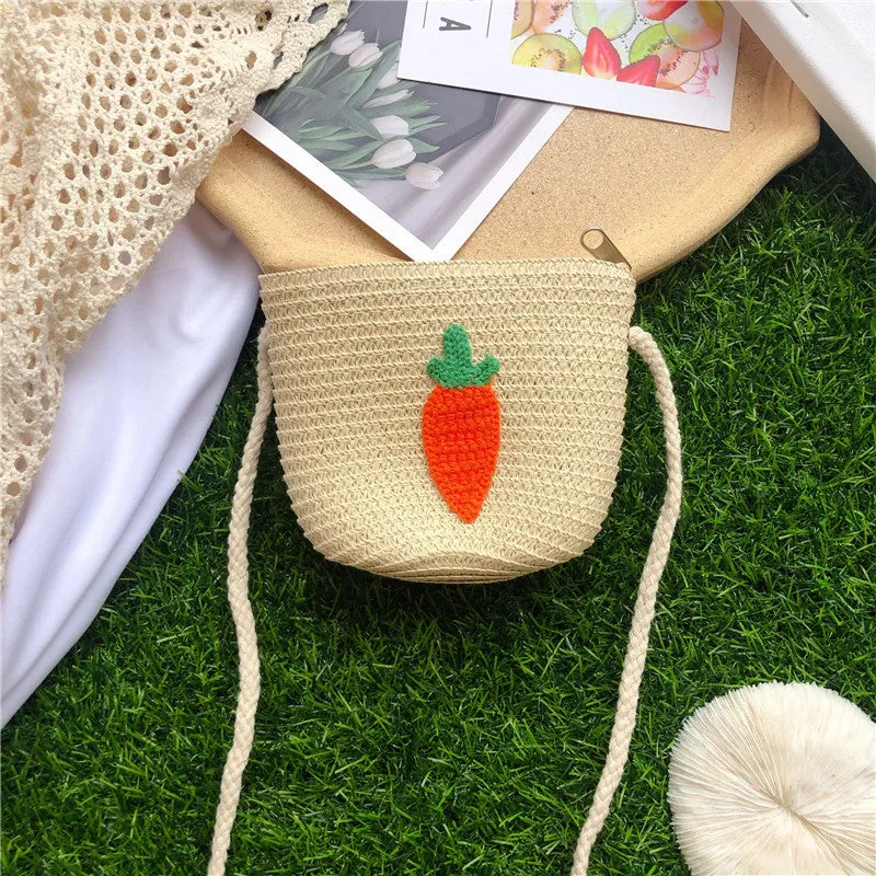 Fashionable Girls' Children's Satchel And Wallet