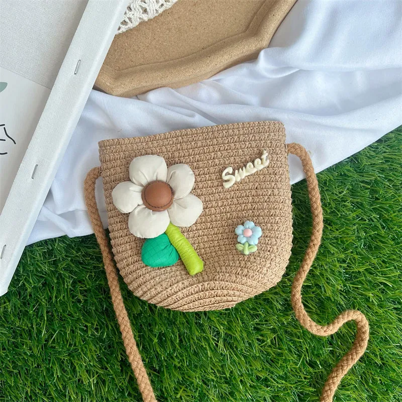 Fashionable Girls' Children's Satchel And Wallet