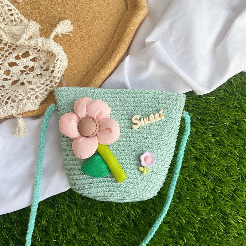 Fashionable Girls' Children's Satchel And Wallet