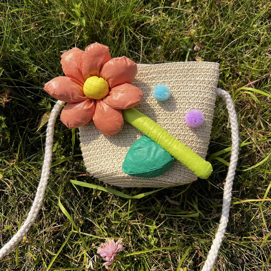 Fashionable Girls' Children's Satchel And Wallet