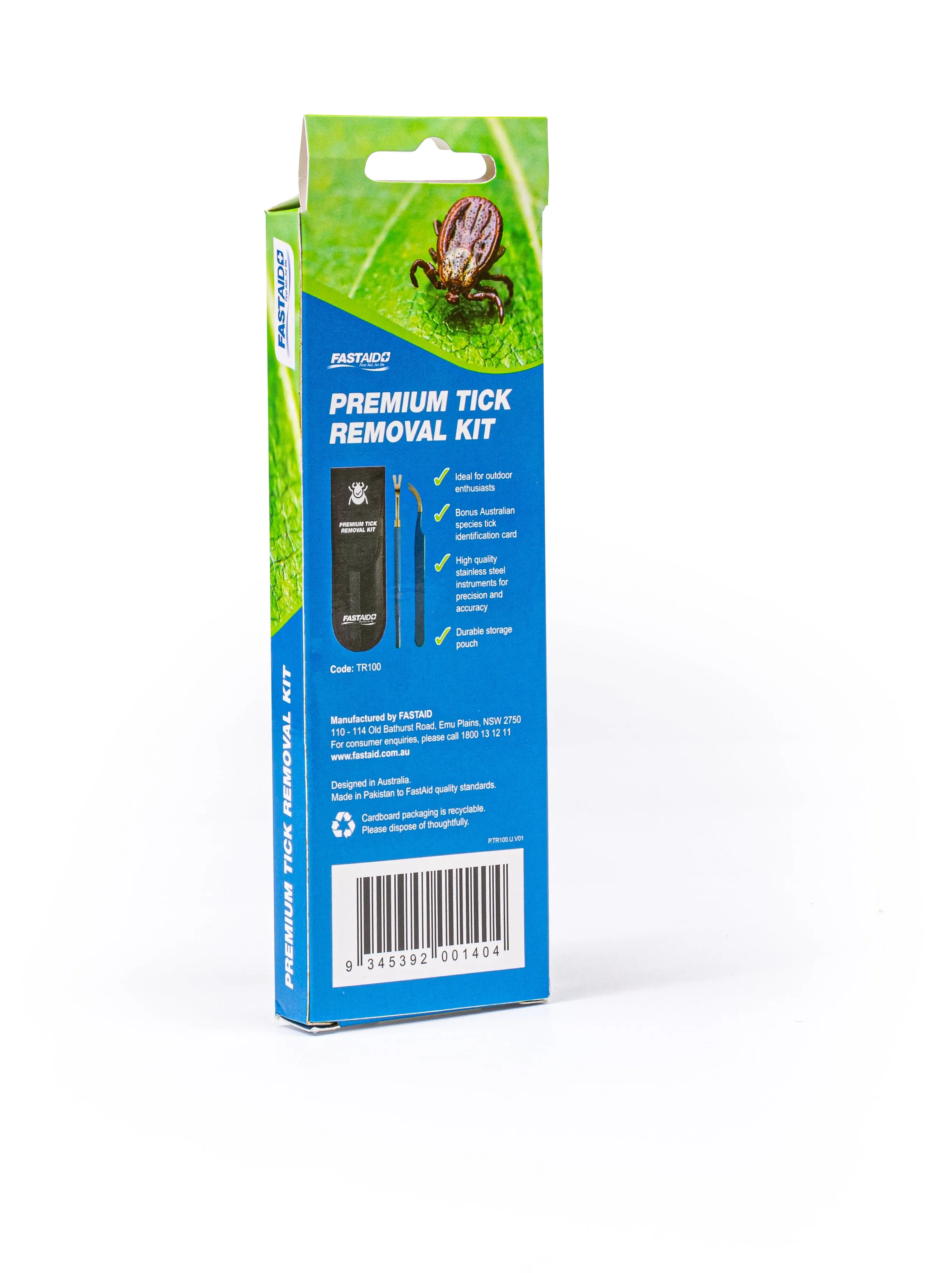 FastAid Premium Tick Removal Kit