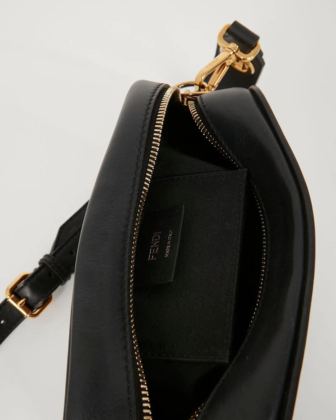 Fendi Zucca Coated Canvas Logo Camera Bag Crossbody