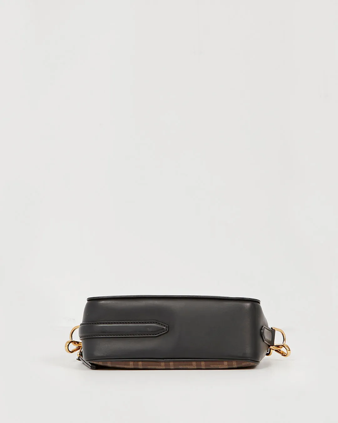 Fendi Zucca Coated Canvas Logo Camera Bag Crossbody