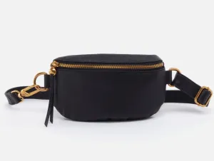 Fern Hobo Belt Bag in Black
