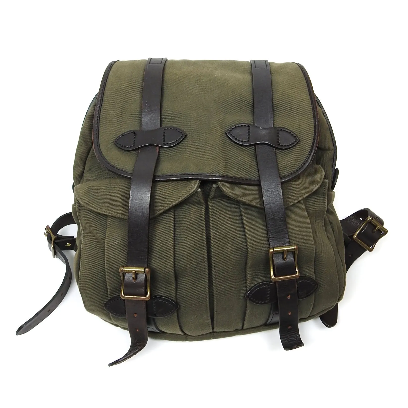 Filson Green Twill Backpack