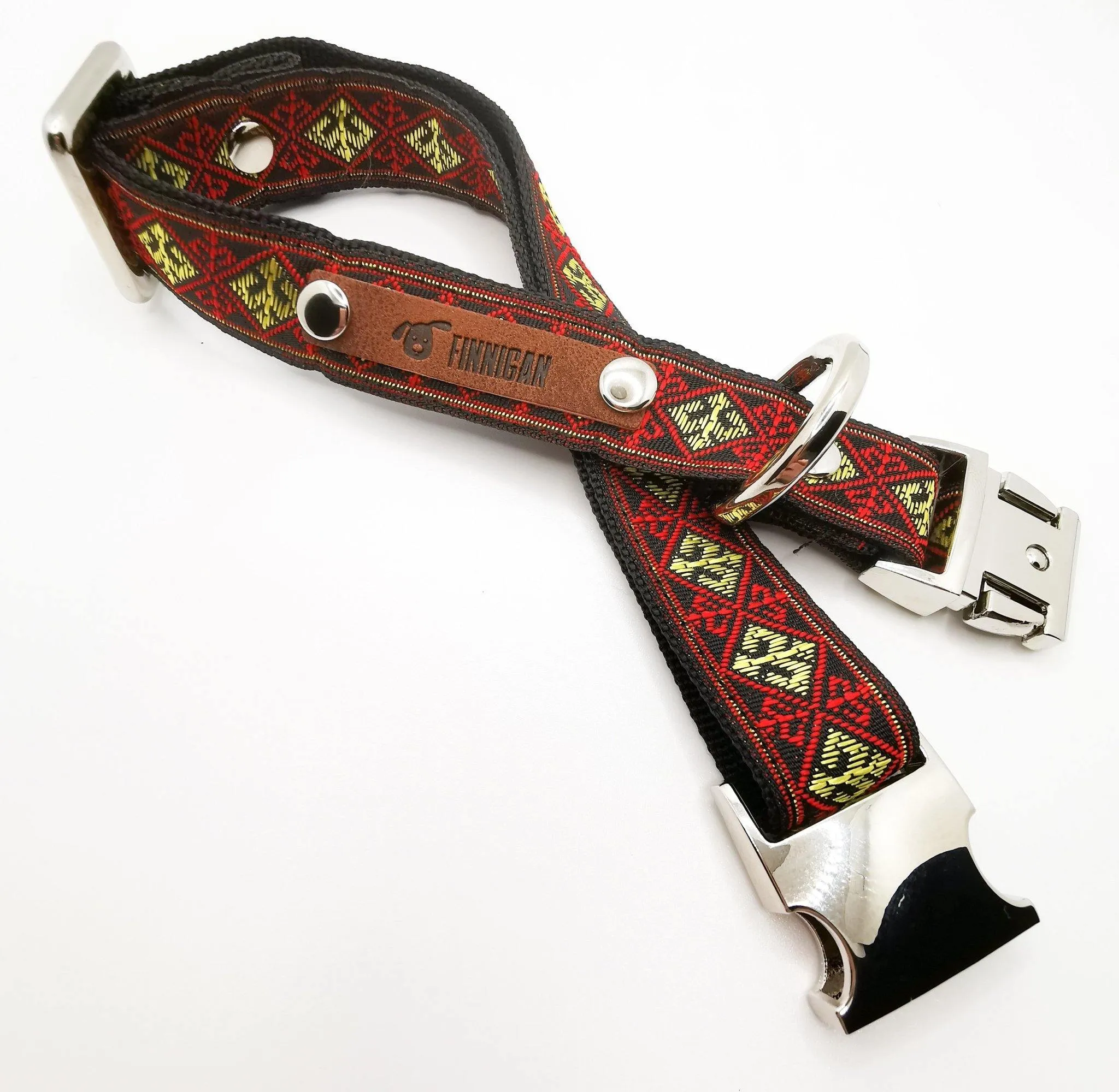 Finnigan Designer Dog Collar (Glitzy Collection) Medium