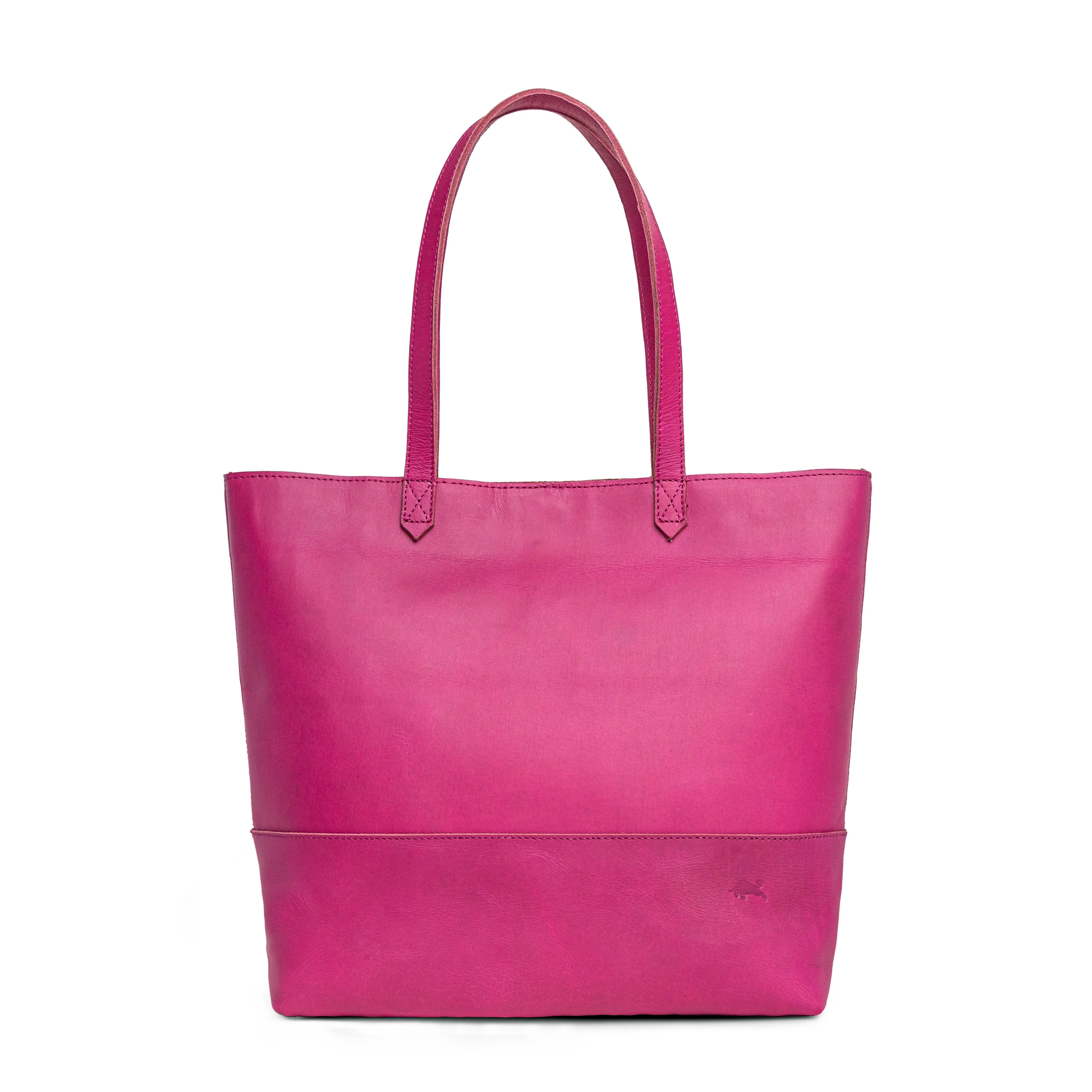 Flora Buffalo Leather Tote Bag