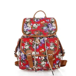 Floral Backpack